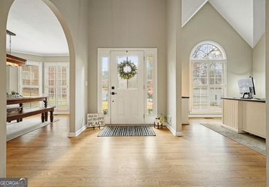 Welcome Home to 1514 Mosswood Lane - Your Private Cul-de-Sac on Canongate At Eagle Watch Golf Club in Georgia - for sale on GolfHomes.com, golf home, golf lot