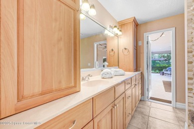 STUNNING home overlooking the 3rd, 4th 9th & 18th hole of the on Rockledge Country Club in Florida - for sale on GolfHomes.com, golf home, golf lot