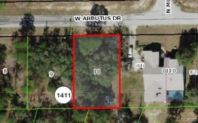 Buildable lot in Citrus Springs offering an excellent on Pine Ridge Community Golf and Country Club in Florida - for sale on GolfHomes.com, golf home, golf lot