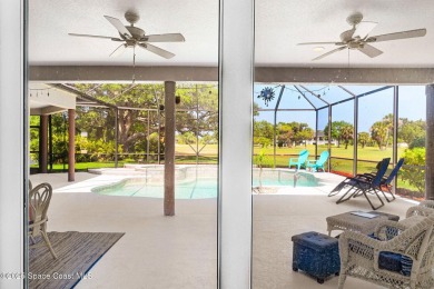 STUNNING home overlooking the 3rd, 4th 9th & 18th hole of the on Rockledge Country Club in Florida - for sale on GolfHomes.com, golf home, golf lot