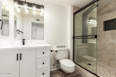 Don't miss this stunning 2025 modern-design renovation! No on Pebblebrook Golf Course in Arizona - for sale on GolfHomes.com, golf home, golf lot