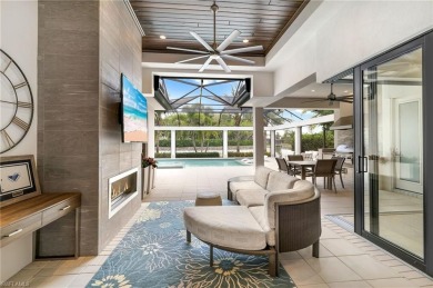 Welcome to this stunning modern residence nestled in an on Miromar Lakes Golf Club in Florida - for sale on GolfHomes.com, golf home, golf lot