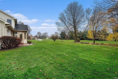 This traditional two story house sits on hole number 11 of Black on Black Squirrel Golf Club in Indiana - for sale on GolfHomes.com, golf home, golf lot