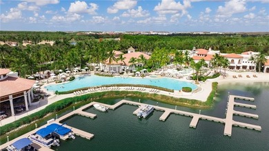 Welcome to this stunning modern residence nestled in an on Miromar Lakes Golf Club in Florida - for sale on GolfHomes.com, golf home, golf lot