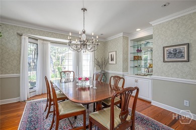 Single-level traditional home with expansive golf and lagoon on The Landings Club - Plantation in Georgia - for sale on GolfHomes.com, golf home, golf lot