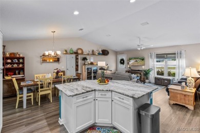 Welcome to this beautifully maintained 2024-built 3-bedroom on Citrus Springs Country Club in Florida - for sale on GolfHomes.com, golf home, golf lot