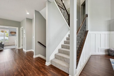 Welcome home to this stunning executive residence in the highly on Golf Club of Dublin in Ohio - for sale on GolfHomes.com, golf home, golf lot