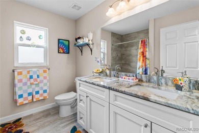 Welcome to this beautifully maintained 2024-built 3-bedroom on Citrus Springs Country Club in Florida - for sale on GolfHomes.com, golf home, golf lot