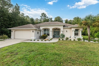 Step into Florida living at its finest with this 2019 Artistic on Sugarmill Woods Golf and Country Club in Florida - for sale on GolfHomes.com, golf home, golf lot