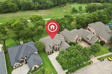 Beautifully situated on a quiet, gated street overlooking Iron on Iron Horse Golf Course in Texas - for sale on GolfHomes.com, golf home, golf lot