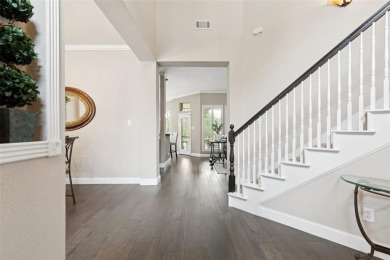 Beautifully situated on a quiet, gated street overlooking Iron on Iron Horse Golf Course in Texas - for sale on GolfHomes.com, golf home, golf lot