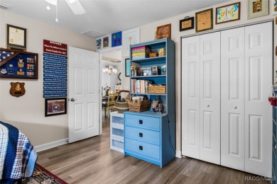 Welcome to this beautifully maintained 2024-built 3-bedroom on Citrus Springs Country Club in Florida - for sale on GolfHomes.com, golf home, golf lot