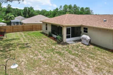 Welcome to this beautifully maintained 2024-built 3-bedroom on Citrus Springs Country Club in Florida - for sale on GolfHomes.com, golf home, golf lot