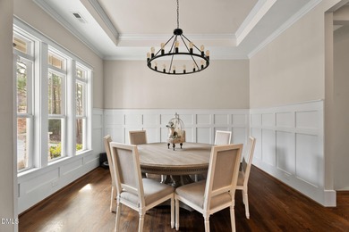 This stunning ranch-style home with a fully finished basement on Chapel Ridge Golf Club in North Carolina - for sale on GolfHomes.com, golf home, golf lot