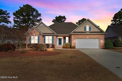 Stunning all-brick home located in the highly desirable Magnolia on Magnolia Greens Golf Plantation in North Carolina - for sale on GolfHomes.com, golf home, golf lot