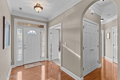 Stunning all-brick home located in the highly desirable Magnolia on Magnolia Greens Golf Plantation in North Carolina - for sale on GolfHomes.com, golf home, golf lot