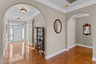 Stunning all-brick home located in the highly desirable Magnolia on Magnolia Greens Golf Plantation in North Carolina - for sale on GolfHomes.com, golf home, golf lot