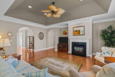 Stunning all-brick home located in the highly desirable Magnolia on Magnolia Greens Golf Plantation in North Carolina - for sale on GolfHomes.com, golf home, golf lot