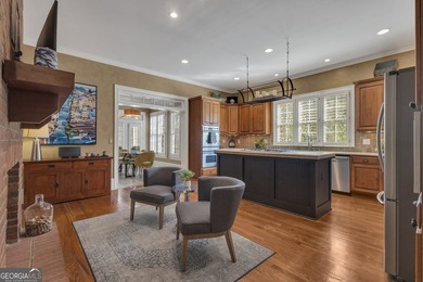 Perched at the end of a quiet cul-de-sac in sought-after on Whitewater Creek in Georgia - for sale on GolfHomes.com, golf home, golf lot