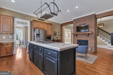 Perched at the end of a quiet cul-de-sac in sought-after on Whitewater Creek in Georgia - for sale on GolfHomes.com, golf home, golf lot