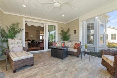 Former Model Home, situated on the 9th hole of the prestigious on Hilton Head Lakes Golf Club in South Carolina - for sale on GolfHomes.com, golf home, golf lot