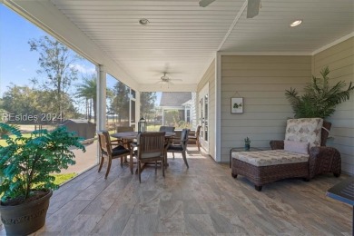 Former Model Home, situated on the 9th hole of the prestigious on Hilton Head Lakes Golf Club in South Carolina - for sale on GolfHomes.com, golf home, golf lot