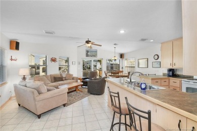 Waterfront Custom Built Home with 48 feet on a canal.  Carefree on Island Dunes Country Club in Florida - for sale on GolfHomes.com, golf home, golf lot