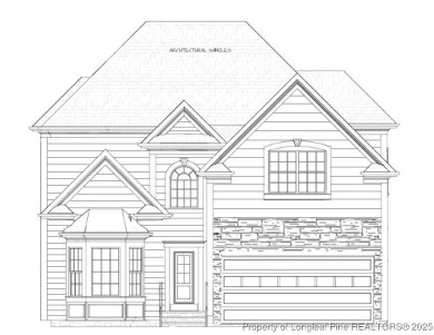 Welcome to The Atlanta plan in Woodlake CC! 2 Story, 3BR/2.5BA on Woodlake Country Club in North Carolina - for sale on GolfHomes.com, golf home, golf lot