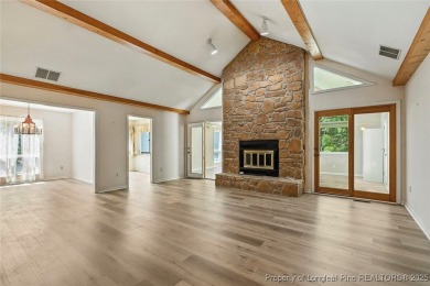 Charming home located in the gated and golf community of on Carolina Trace Country Club in North Carolina - for sale on GolfHomes.com, golf home, golf lot