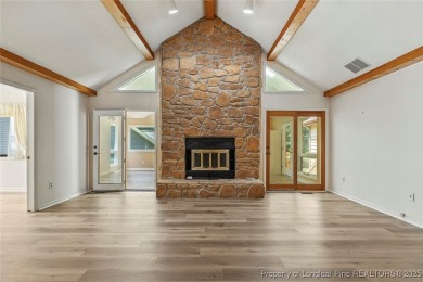 Charming home located in the gated and golf community of on Carolina Trace Country Club in North Carolina - for sale on GolfHomes.com, golf home, golf lot
