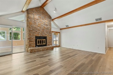 Charming home located in the gated and golf community of on Carolina Trace Country Club in North Carolina - for sale on GolfHomes.com, golf home, golf lot
