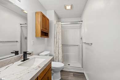 This inviting two-bedroom, two-bath townhome combines comfort on Smithfields Country Club in South Carolina - for sale on GolfHomes.com, golf home, golf lot