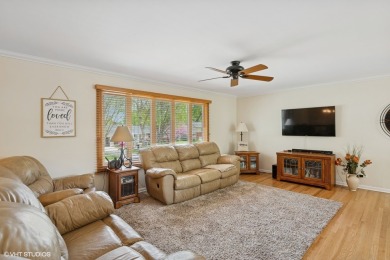 This beautifully updated home with its open floor plan, hardwood on Twin Lakes Golf Course in Illinois - for sale on GolfHomes.com, golf home, golf lot
