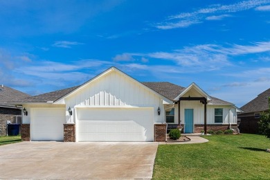 Welcome to your dream home! Built in 2019 by KCI Homes' Greg on Golf Club At Surrey Hills in Oklahoma - for sale on GolfHomes.com, golf home, golf lot