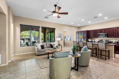Spacious Villa with rich wood cabinet finishes and granite on Tuscany Falls At Pebble Creek in Arizona - for sale on GolfHomes.com, golf home, golf lot