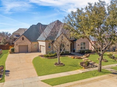 This stunning custom-built Balmoral home in the desirable on Lantana Golf Club in Texas - for sale on GolfHomes.com, golf home, golf lot