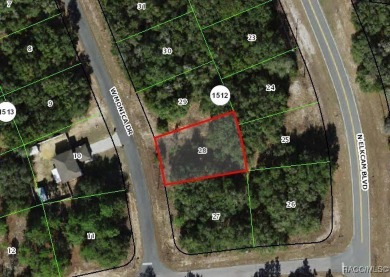 Buildable lot in Citrus Springs offering an excellent on Pine Ridge Community Golf and Country Club in Florida - for sale on GolfHomes.com, golf home, golf lot