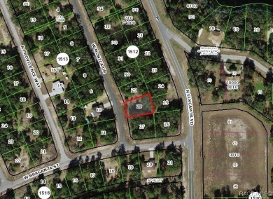 Buildable lot in Citrus Springs offering an excellent on Pine Ridge Community Golf and Country Club in Florida - for sale on GolfHomes.com, golf home, golf lot