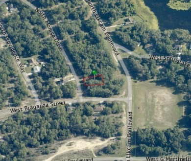 Buildable lot in Citrus Springs offering an excellent on Pine Ridge Community Golf and Country Club in Florida - for sale on GolfHomes.com, golf home, golf lot