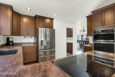 Beautifully appointed Madera with gorgeous views, private on Saddlebrooke Golf Course in Arizona - for sale on GolfHomes.com, golf home, golf lot