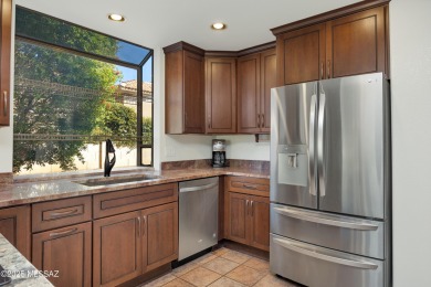 Beautifully appointed Madera with gorgeous views, private on Saddlebrooke Golf Course in Arizona - for sale on GolfHomes.com, golf home, golf lot
