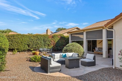 Beautifully appointed Madera with gorgeous views, private on Saddlebrooke Golf Course in Arizona - for sale on GolfHomes.com, golf home, golf lot