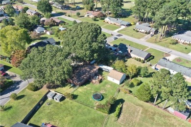 Tucked away in well desired golf course neighborhood this brick on Elizabeth Manor Golf and Country Club in Virginia - for sale on GolfHomes.com, golf home, golf lot