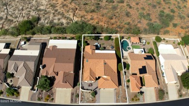 Beautifully appointed Madera with gorgeous views, private on Saddlebrooke Golf Course in Arizona - for sale on GolfHomes.com, golf home, golf lot