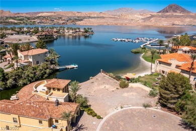 This remarkable .13 acre waterfront parcel is facing glistening on South Shore At Lake Las Vegas in Nevada - for sale on GolfHomes.com, golf home, golf lot