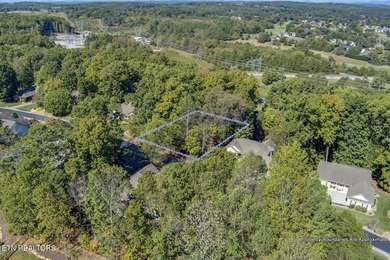 This is a premium Golf Front lot overlooking the 17th green on on Tanasi Golf Course in Tennessee - for sale on GolfHomes.com, golf home, golf lot