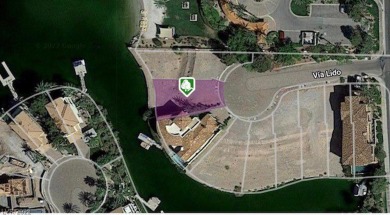 This remarkable .13 acre waterfront parcel is facing glistening on South Shore At Lake Las Vegas in Nevada - for sale on GolfHomes.com, golf home, golf lot