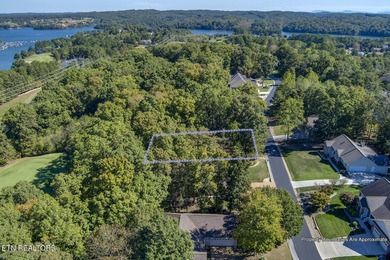 This is a premium Golf Front lot overlooking the 17th green on on Tanasi Golf Course in Tennessee - for sale on GolfHomes.com, golf home, golf lot