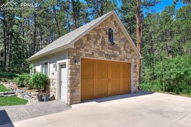 Stunning Stucco and Stone Rancher with Detached Garage/Workshop on Woodmoor Pines Country Club in Colorado - for sale on GolfHomes.com, golf home, golf lot