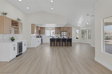 Enjoy a backyard enhanced with new privacy hedging, thoughtfully on Highland Falls Golf Club in Nevada - for sale on GolfHomes.com, golf home, golf lot